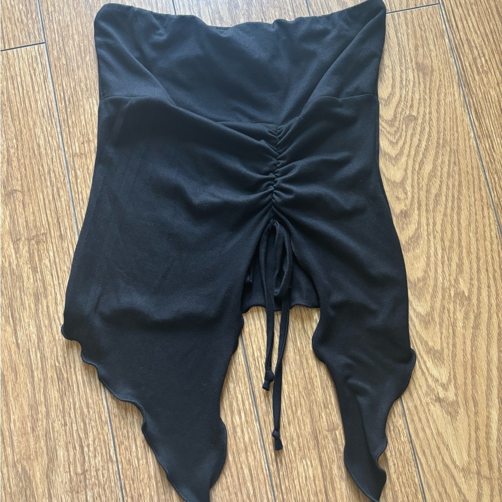 Y2k Black Tube Top